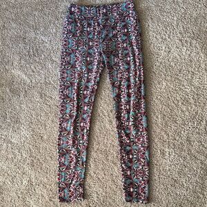 💜 3 for $10 LuLaRoe Women's Leggings with Multicolor Geometric Design